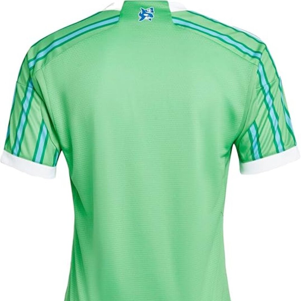 NWT Seattle Sounders FC 2024/25 Home Jersey Authentic Adidas MLS (HZ6188) - Picture 4 of 15